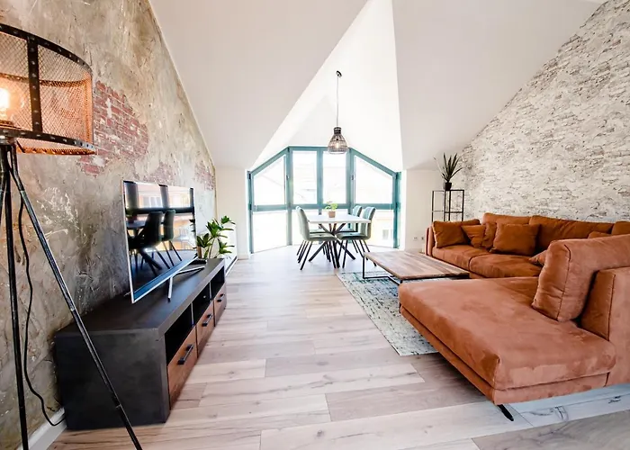Industrie Stil Apartment Unweit Vom See